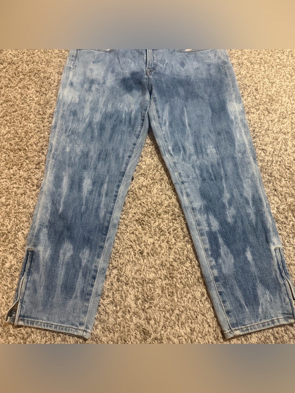 Lucky Brand Zoe Skinny Crop
Jeans Ankle Zip Size 14/32